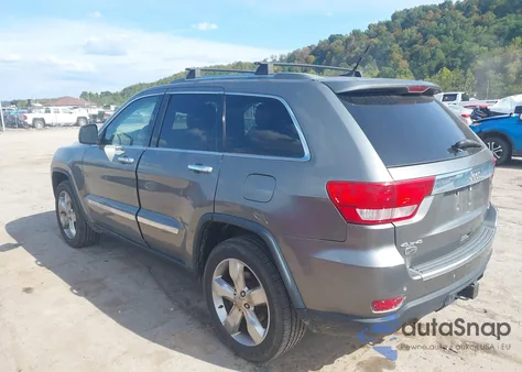 2013 Jeep Grand Cherokee Overland из США, поврежденный, VIN 1C4RJFCT7DC524411